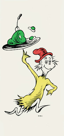 50th Anniversary: Green Eggs and Ham 2009  - Huge Limited Edition Print - Dr. Seuss
