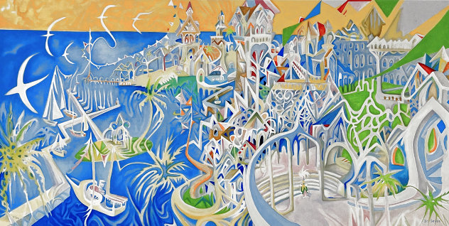 I Dreamed I was the Doorman at the Hotel del Coronado 2003 - Huge -  San Diego, California Limited Edition Print by Dr. Seuss