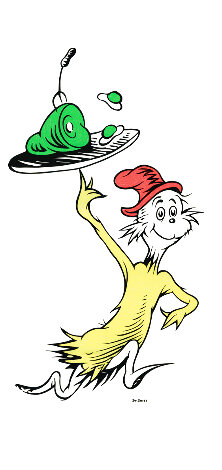 50th Anniversary: Green Eggs and Ham  - Huge Limited Edition Print - Dr. Seuss