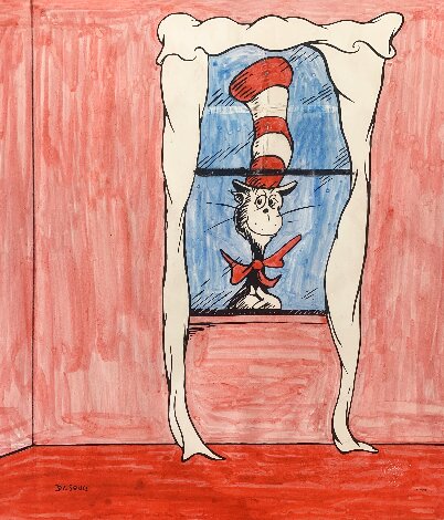 Cat 60th Anniversary Limited Edition Print - Dr. Seuss