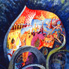 Venetian Cat Singing Oh Solo Meow PC 2000 - Serigraph on Canvas - Italy Limited Edition Print by Dr. Seuss - 0 Venetian Cat Singing Oh Solo Meow PC 2000 - Serigraph on Canvas - Italy Limited Edition Print by Dr. Seuss - 0