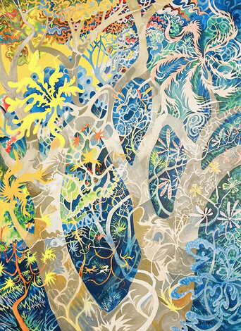 Chase in the Forest 2021 - Mixed Media on Canvas Limited Edition Print - Dr. Seuss