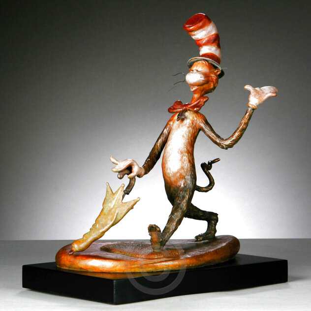 Cat in the Hat: Maquette Bronze Sculpture 15 in by Dr. Seuss