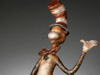 Cat in the Hat Large Bronze Sculpture: 2006, 48 Inch High Sculpture by Dr. Seuss - 2