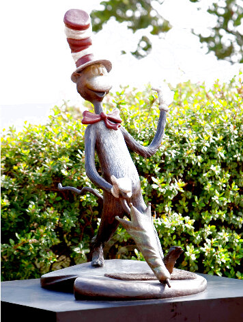 Cat in the Hat Bronze Sculpture 2006 48 Inch - Huge Sculpture - Dr. Seuss