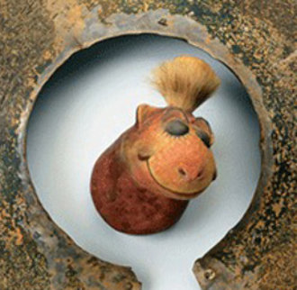Tufted Gustard Resin Scupture 2000 Sculpture - Dr. Seuss Tufted Gustard Resin Scupture 2000 Sculpture - Dr. Seuss