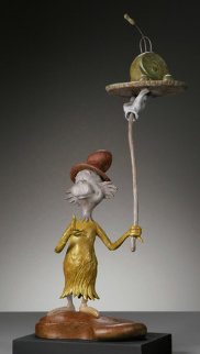 Green Eggs and Ham Bronze Sculpture Sculpture - Dr. Seuss Green Eggs and Ham Bronze Sculpture Sculpture - Dr. Seuss