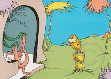 I Am the Lorax I Speak For the Trees 1998 Limited Edition Print - Dr. Seuss