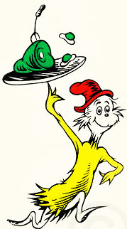 Green Eggs And Ham - 50th Anniversary Edition Limited Edition Print - Dr. Seuss Green Eggs And Ham - 50th Anniversary Edition Limited Edition Print - Dr. Seuss