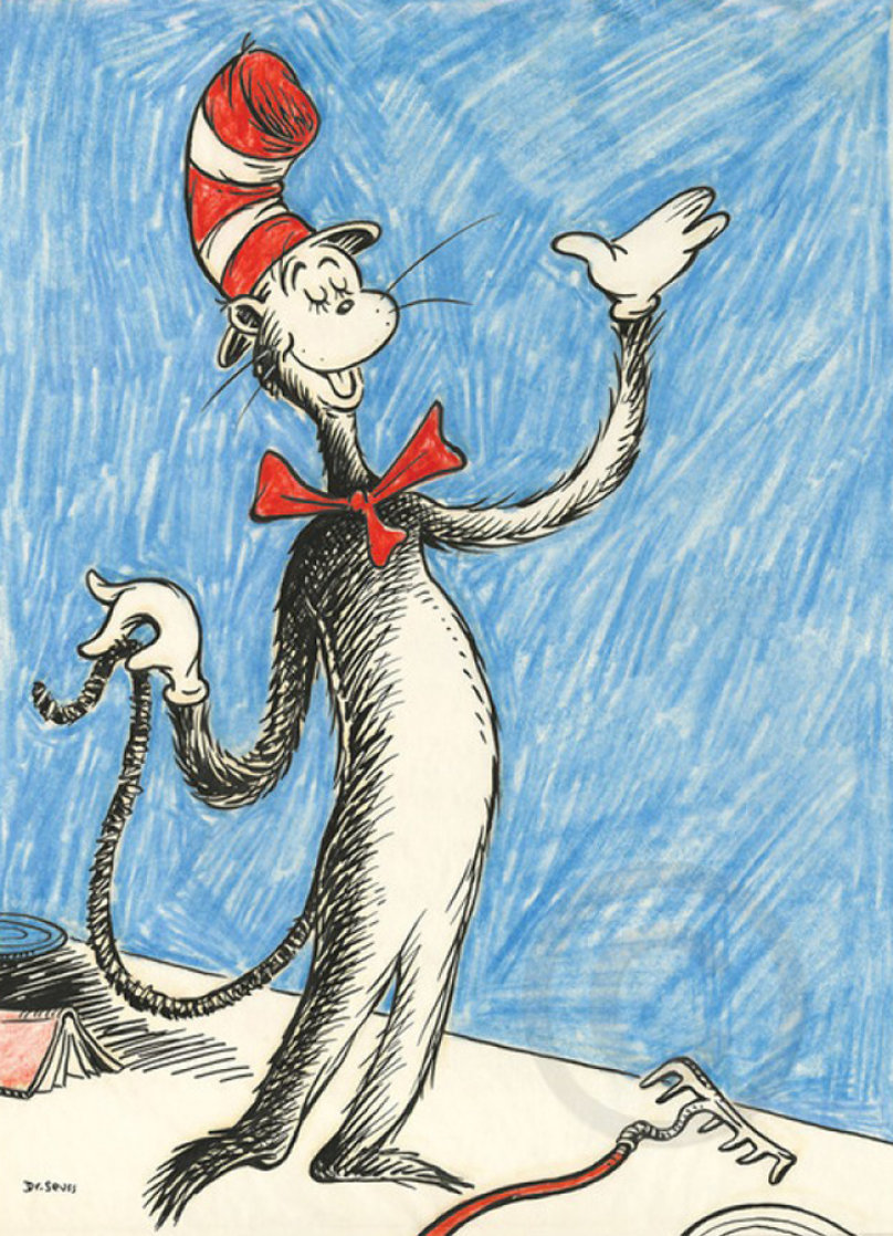 Cat That Changed the World 2012 Limited Edition Print by Dr. Seuss Cat That Changed the World 2012 Limited Edition Print by Dr. Seuss