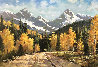 Colorado Autumn 2007 68x92 - Huge Mural Size Original Painting by Jerry Georgeff - 0