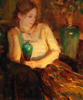 Laurel 2002 27x23 Original Painting - Daniel Gerhartz Laurel 2002 27x23 Original Painting - Daniel Gerhartz
