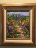 Giverny Chez Monet  2002 14x15 - France Original Painting by Marie-Ange Gerodez - 1
