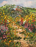 Giverny Chez Monet  2002 14x15 - France Original Painting by Marie-Ange Gerodez - 0