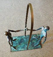 Mirror Bronze Sculpture 1999 34 in Sculpture by Dimitry Gerrman - 3 Mirror Bronze Sculpture 1999 34 in Sculpture by Dimitry Gerrman - 3