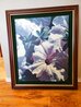Untitled Floral 1995 Embellished Lithograph on Canvas Limited Edition Print by Michael Gerry - 2