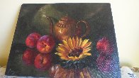 Sunflower 12x16 Original Painting by Michael Gerry - 3 Sunflower 12x16 Original Painting by Michael Gerry - 3