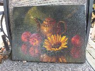 Sunflower 12x16 Original Painting by Michael Gerry - 6 Sunflower 12x16 Original Painting by Michael Gerry - 6
