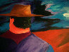 I See By Your Outfit You Are A Cowboy Original Painting by Bill Gersh - 3
