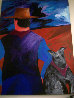 I See By Your Outfit You Are A Cowboy Original Painting by Bill Gersh - 4