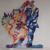 Pre-blue Note A, B, C Metal Sculpture 1995 29x42 Huge Sculpture by David Gerstein - 2 Pre-blue Note A, B, C Metal Sculpture 1995 29x42 Huge Sculpture by David Gerstein - 2