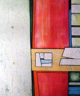Dialogo PP 1994 Limited Edition Print - Gunther Gerzso Dialogo PP 1994 Limited Edition Print - Gunther Gerzso
