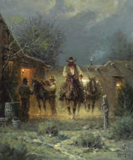 Packin' Alone 2007 Limited Edition Print by G. Harvey Packin' Alone 2007 Limited Edition Print by G. Harvey