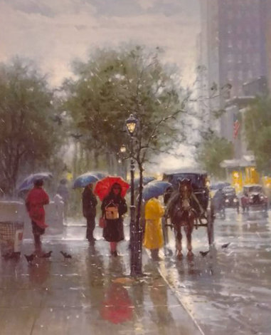 October Showers 1994 Limited Edition Print - G. Harvey