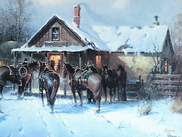 Cowboy Country Club 2002 Limited Edition Print by G. Harvey