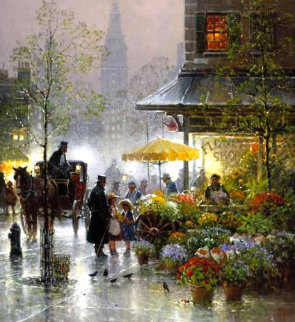 Flower Shop 1997 Limited Edition Print - G. Harvey Flower Shop 1997 Limited Edition Print - G. Harvey