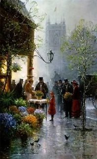 Old Westminster Flower Shop 1998 Limited Edition Print - G. Harvey Old Westminster Flower Shop 1998 Limited Edition Print - G. Harvey