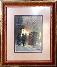 Snowy Ride in Boston 2001 - Massachusets Limited Edition Print by G. Harvey - 1