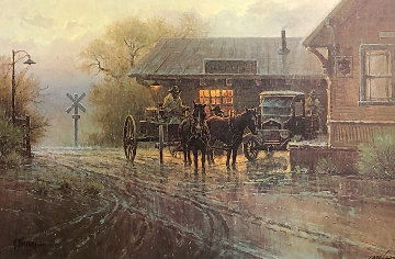 Katy Depot 1979 Limited Edition Print - G. Harvey Katy Depot 1979 Limited Edition Print - G. Harvey