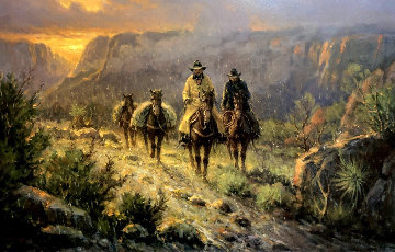 Spring in the Canyon AP 2001 Limited Edition Print - G. Harvey