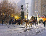 Pigeon's Corner — New York City 2001 Limited Edition Print by G. Harvey - 0 Pigeon's Corner — New York City 2001 Limited Edition Print by G. Harvey - 0