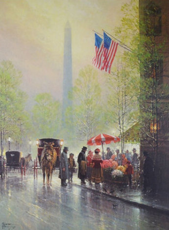 Pinnacle of Freedom 1993 Washington Limited Edition Print - G. Harvey