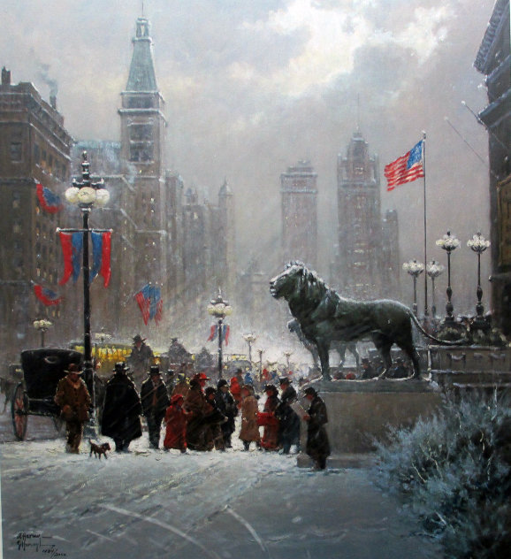 Exhibition Day - Chicago Limited Edition Print by G. Harvey