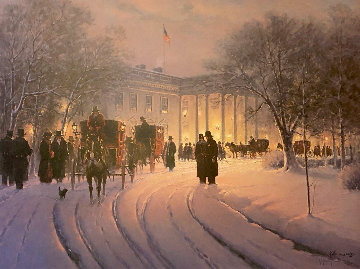 An Evening With the President AP 1990 Limited Edition Print - G. Harvey An Evening With the President AP 1990 Limited Edition Print - G. Harvey