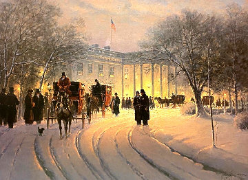 Evening With the President 1990 Limited Edition Print - G. Harvey Evening With the President 1990 Limited Edition Print - G. Harvey