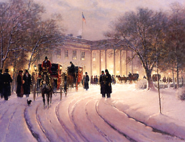 Evening With the President 1990 Limited Edition Print by G. Harvey