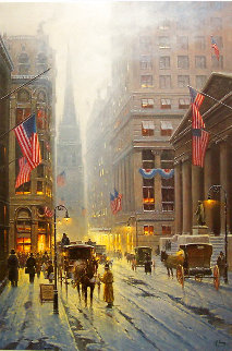 Wall Street, New York 1989 Limited Edition Print - G. Harvey Wall Street, New York 1989 Limited Edition Print - G. Harvey