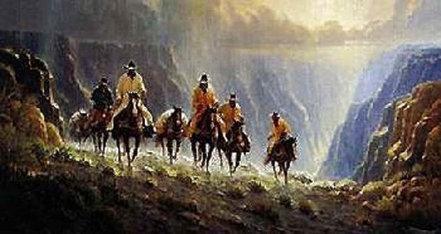 Men of the American West 1988 Limited Edition Print by G. Harvey