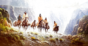 Men of the American West 1988 Limited Edition Print - G. Harvey