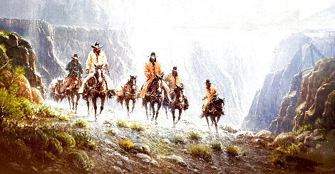 Men of the American West 1988 Limited Edition Print - G. Harvey