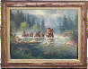 Spring River Crossing 2002 - Huge Limited Edition Print by G. Harvey - 1