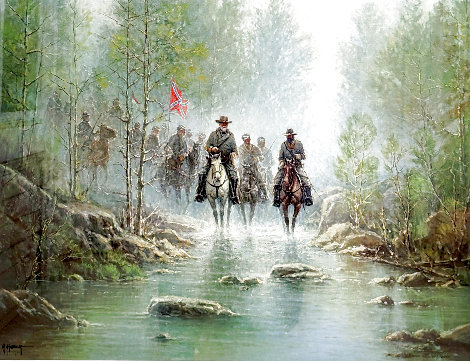 National Archives Civil War Series: Hope of the Confederacy 1991 Limited Edition Print - G. Harvey