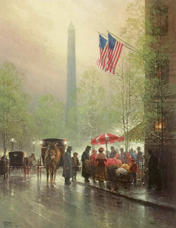 Pinnacle of Freedom 1993 - Washington DC Limited Edition Print - G. Harvey