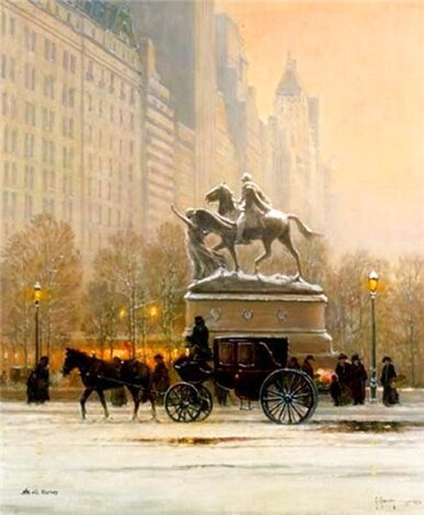 Fifth Avenue 1986 - New York - NYC Limited Edition Print - G. Harvey