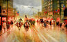 Early Downtown Houston, Texas - Framed Lithograph Limited Edition Print by G. Harvey - 0 Early Downtown Houston, Texas - Framed Lithograph Limited Edition Print by G. Harvey - 0