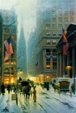 Wall Street - New York 1989 Limited Edition Print - G. Harvey
